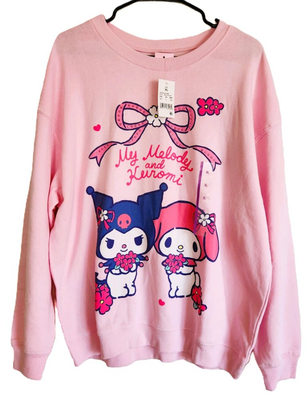 Sanrio My Melody & Kuromi "Festival Bloom" Sweatshirt XL